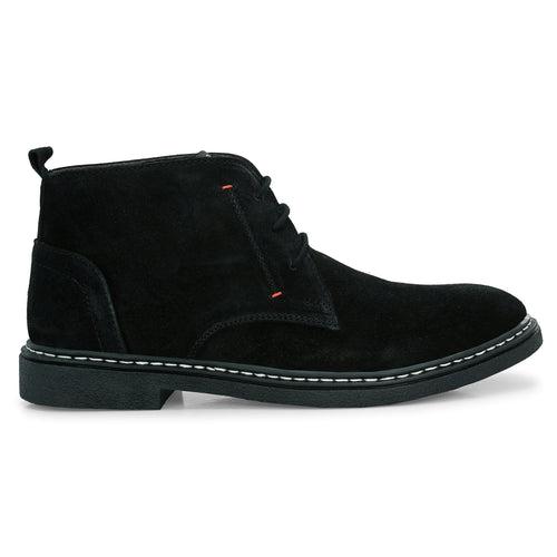 Eego Italy Stylish Casual Boots LEE-15-BLACK