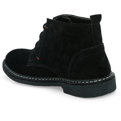 Eego Italy Stylish Casual Boots LEE-15-BLACK