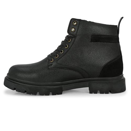 Eego Italy Chunky Zipper Boots AWESOME-BLACK