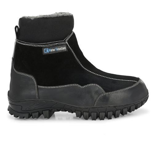 Eego Italy Snug Genuine Leather Winter Snow Boots With Fur