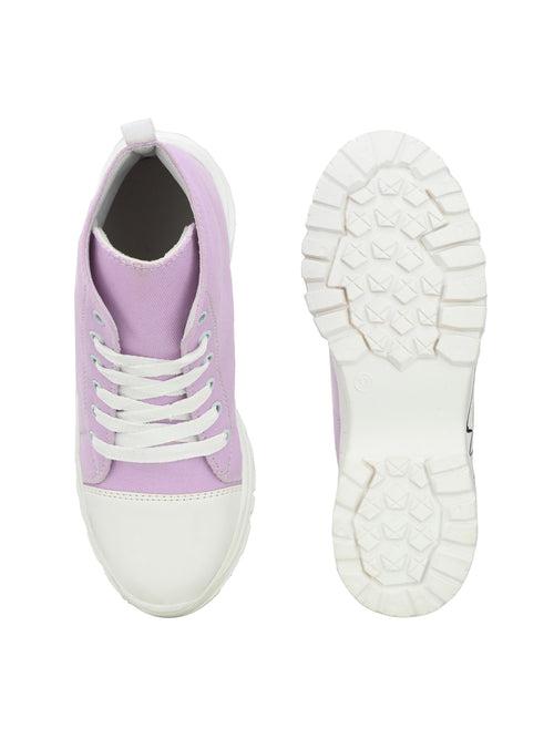 Hundo P Women Chunky Ankle Length Sneakers (Sale@349)