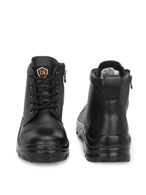 Eego Italy Women's Genuine Leather Police Boots