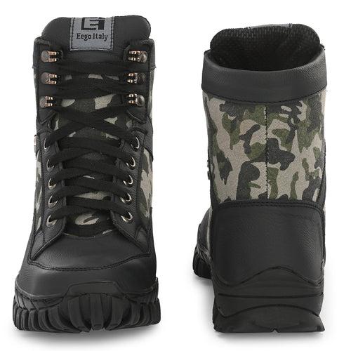 Eego Italy Steel Toe Military Outdoor Boots