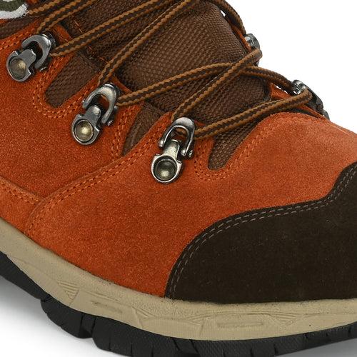 Eego Italy Genuine Leather Outdoor Shoes With Steel Toe