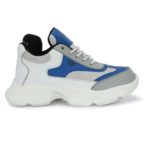 Eego Italy Runner Lightweight Stylish Sports Shoe RUNNER-WHITE-BLUE