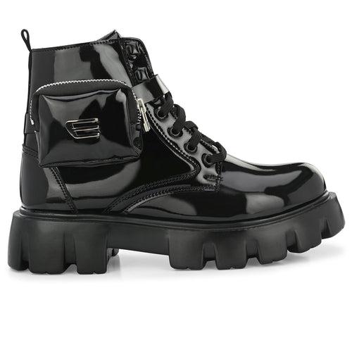 Eego Italy Lace Up Chunky Boots