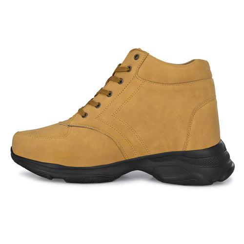 Eego Italy 3 Inch Hidden Height Increasing Casual Outdoor Sneakers Boot In Eva Sole. Height Elevator Boots