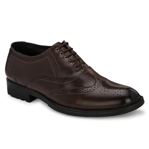 Eego Italy Genuine Leather Padded Brogues