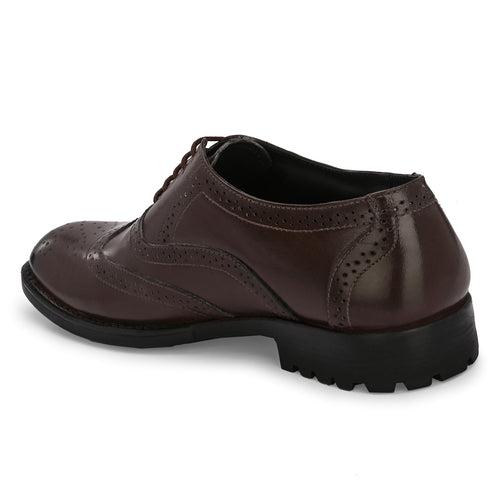 Eego Italy Genuine Leather Padded Brogues