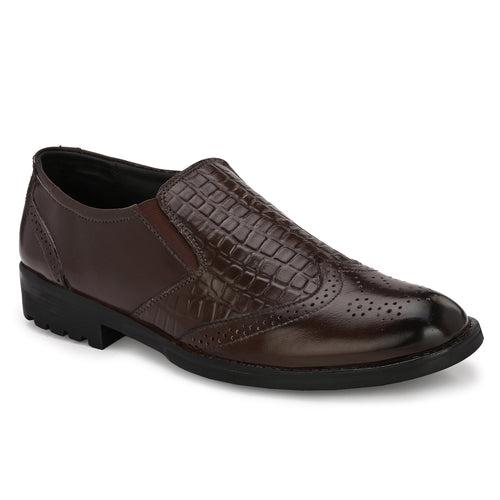 Eego Italy Genuine Leather Padded Brogues