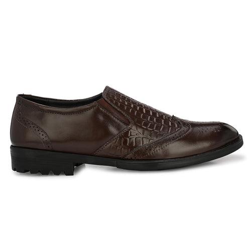 Eego Italy Genuine Leather Padded Brogues