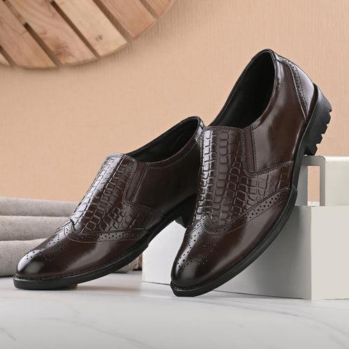 Eego Italy Genuine Leather Padded Brogues