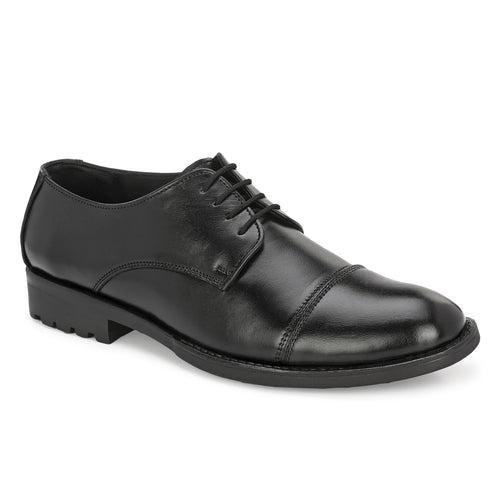 Eego Italy Genuine Leather Padded Cap Toes Shoes