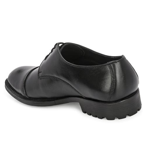 Eego Italy Genuine Leather Padded Cap Toes Shoes