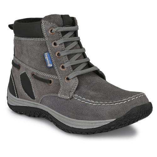 Eego Italy Genuine Leather Solid Outdoor Boots