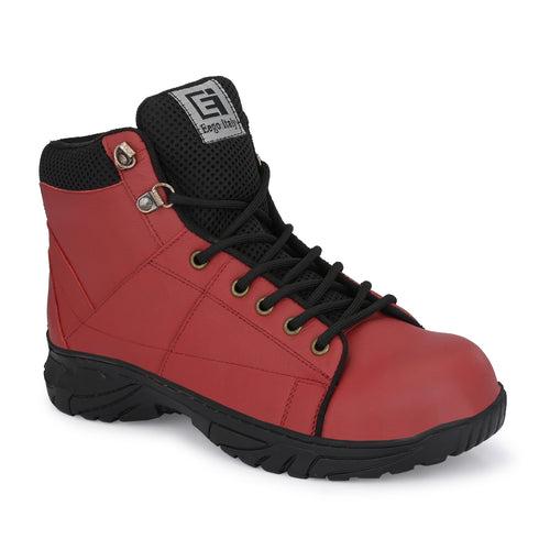 Eego Italy Heavy Duty Genuine Leather Steel Toe Safety Boots