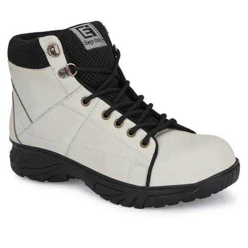 Eego Italy Heavy Duty Genuine Leather Steel Toe Safety Boots