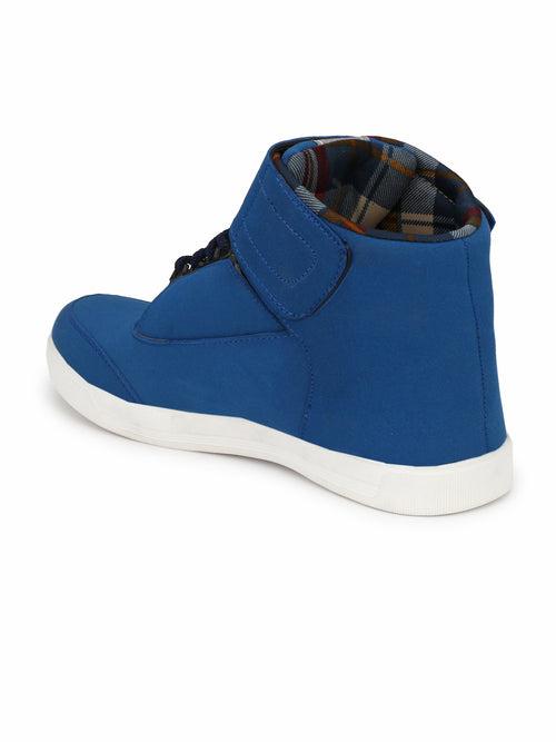 Eego Italy® High Top Boots KR-6-BLUE