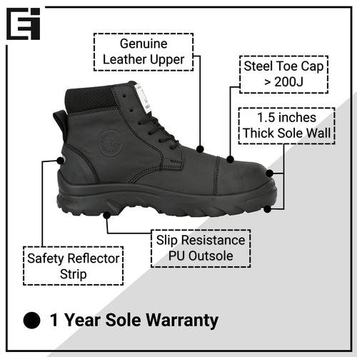 Eego Italy Ce Certified Industrial Safety Shoes