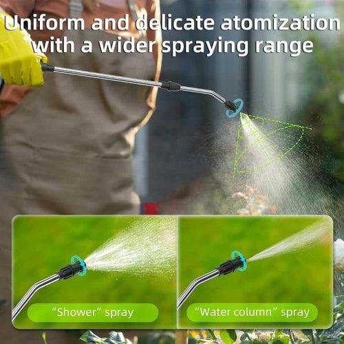 6L Garden Sprayer Water Spraying Machine with Rechargeable Battery, Adjustable Nozzle, Shoulder Strap for Garden, Lawn and Pet Cleaning