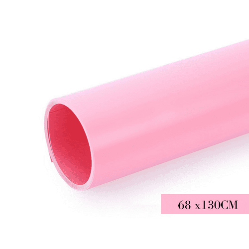 Professional Background for Photography Photoshoot Backdrop-Pink Blue Yellow PVC Plastic Photo Shoot 68X130cm Sheets