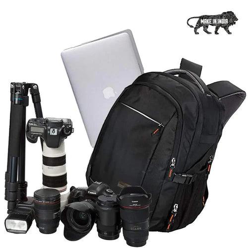 DSLR Camera Laptop Backpack Bag with Adjustable Grids-Made in India