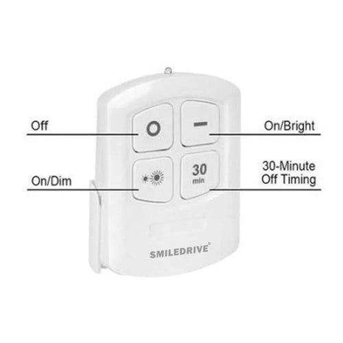 Easy Mount LED Light Set with Wireless Remote Control-Works with AAA Batteries (Not Included)