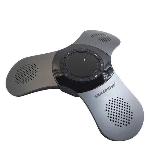 Portable Bluetooth Mobile Conference Call Speaker with Omnidirectional Mic, Echo & Noise Cancellation (REFURBISHED)