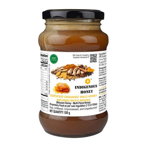 Raw Organic Honey with immunity booster