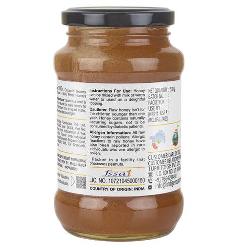 Certified Organic Wild Honey