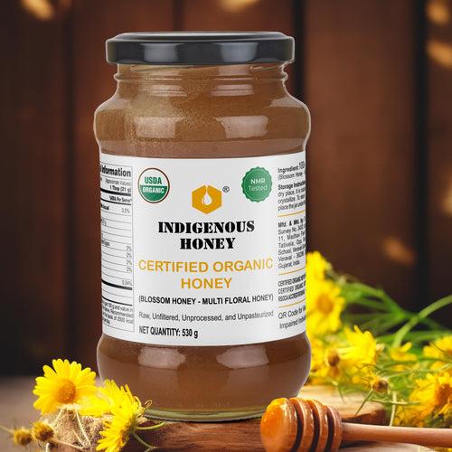 Certified Organic Wild Honey