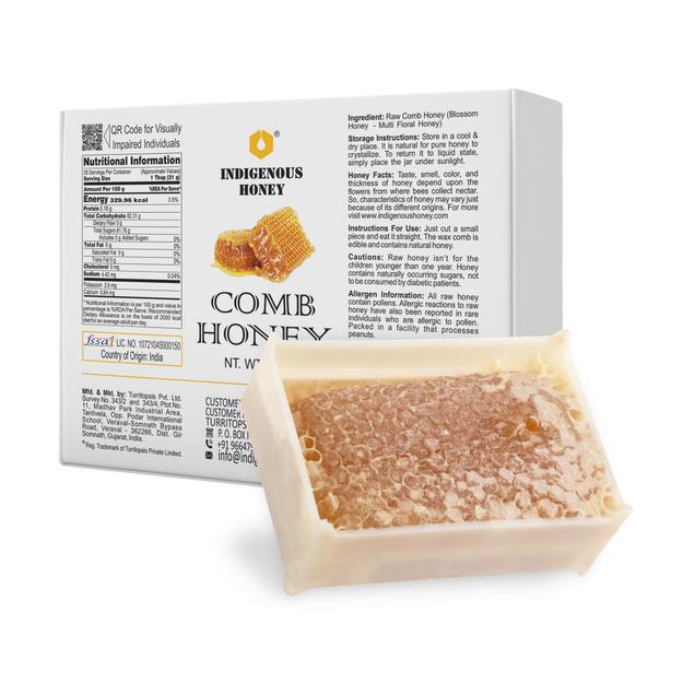 Raw Natural Comb Honey