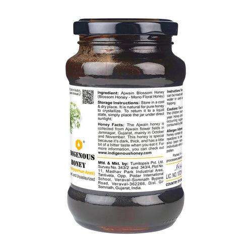 Dark and Bitter Natural Ajwain Honey