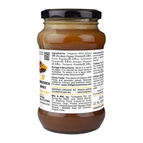 Raw Organic Honey with immunity booster