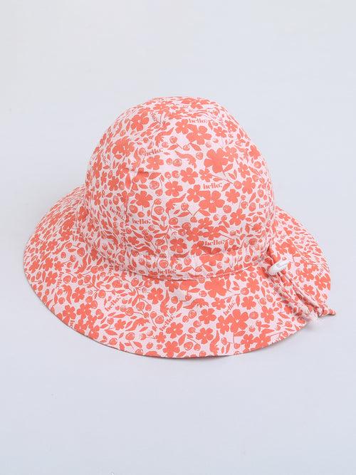 Printed Hat For Baby Girls