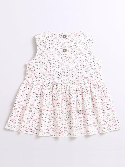 Flayered Top with Shorts/Summer Dress For Kid Girls.