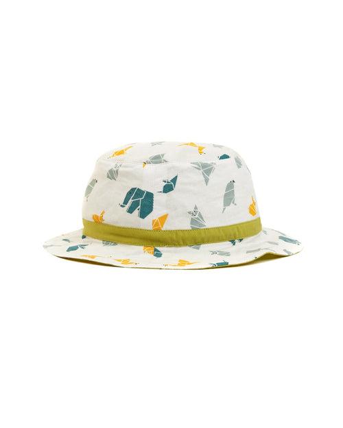 Cotton Printed Crown Hat For Baby Infant Boy
