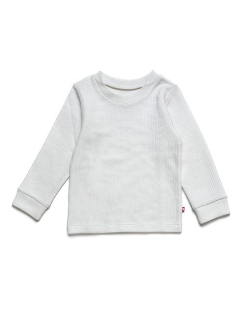 White Color Warmer Thermal Vest For Unisex Kids (Boy & Girls)
