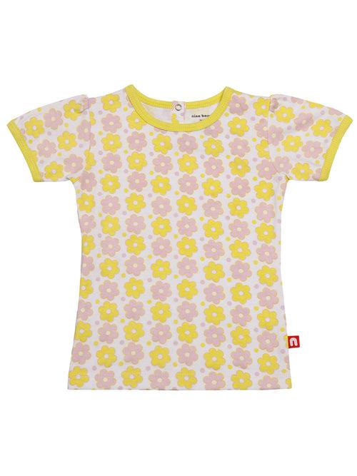 Short Sleeve Round Neck T-Shirt (Pack of 2) For Baby Girls