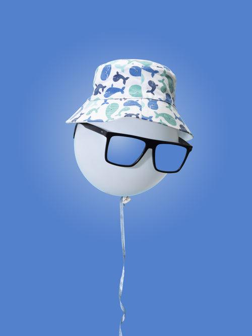 Whale Print Bucket Hat/Sun Hat For Unisex Kids