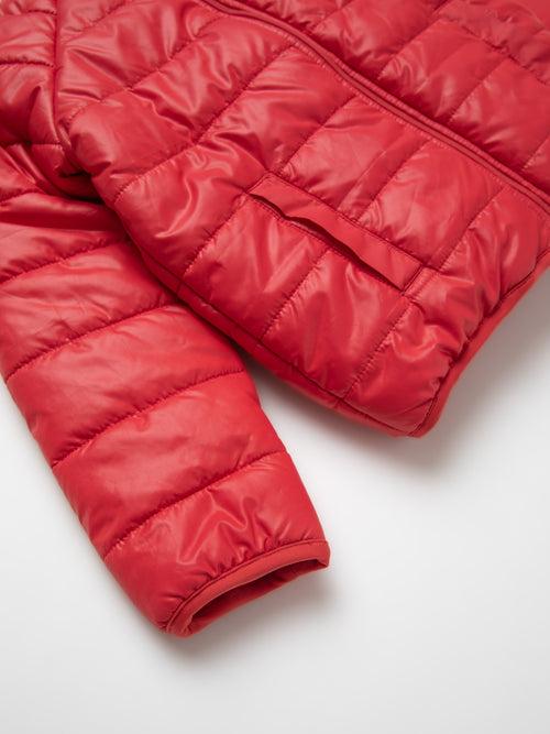 Red Puffer Jacket for Unisex Kids (Kids Boy & Kids Girl)