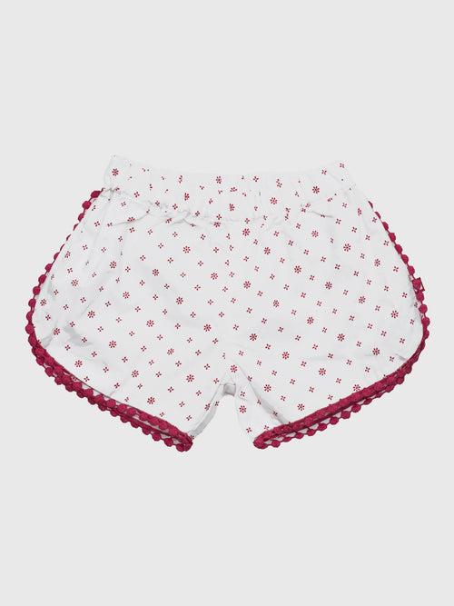 White Shorts For Baby Girls