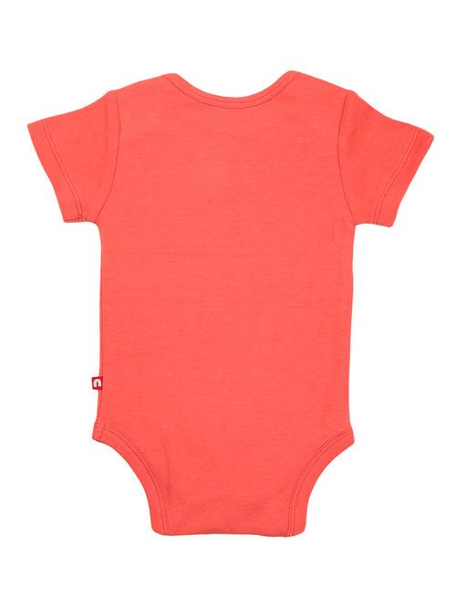 Short Sleeves Multi-Color Pack Of 3 Bodysuit For Unisex Baby