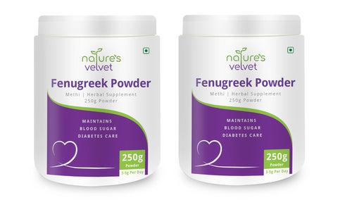 Natures Velvet Fenugreek Methi Powder 250g