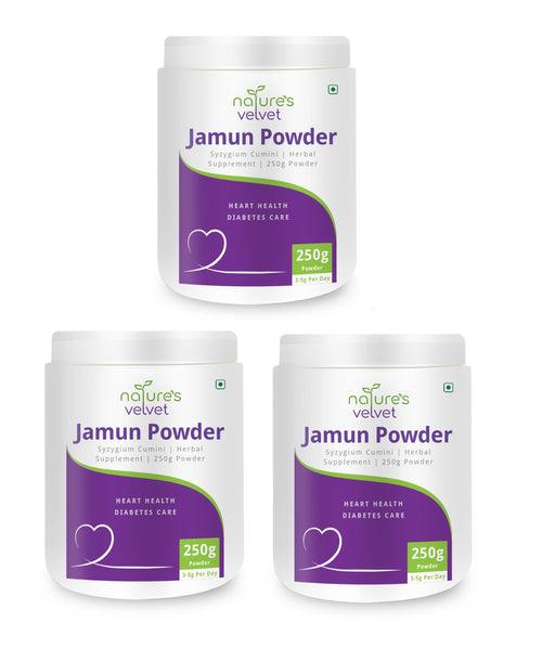 Natures Velvet Jamun Powder Syzygium Cumminii 250g