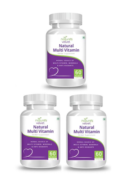 Natural Multivitamins, Minerals and Antioxidants