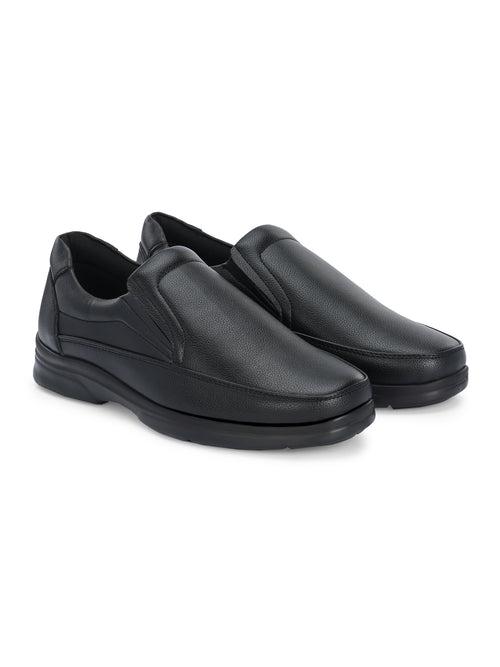 Penton Black Comfort Slip-Ons