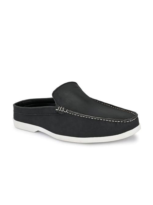 Nomad Black Casual Mules