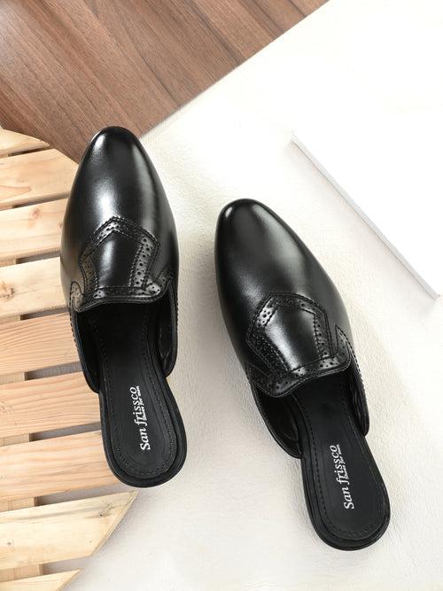 Trinity Black Mules