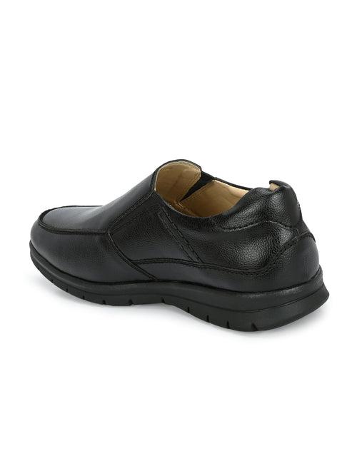 Tubac Solid Black Slip-Ons